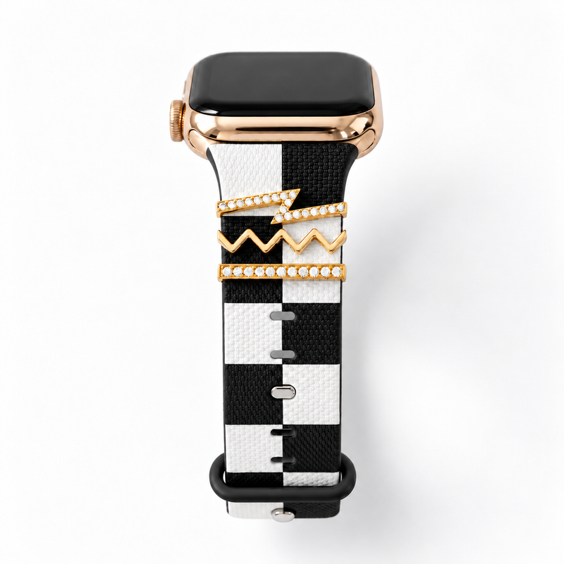 Downtown Chic Check Smart Watch Band