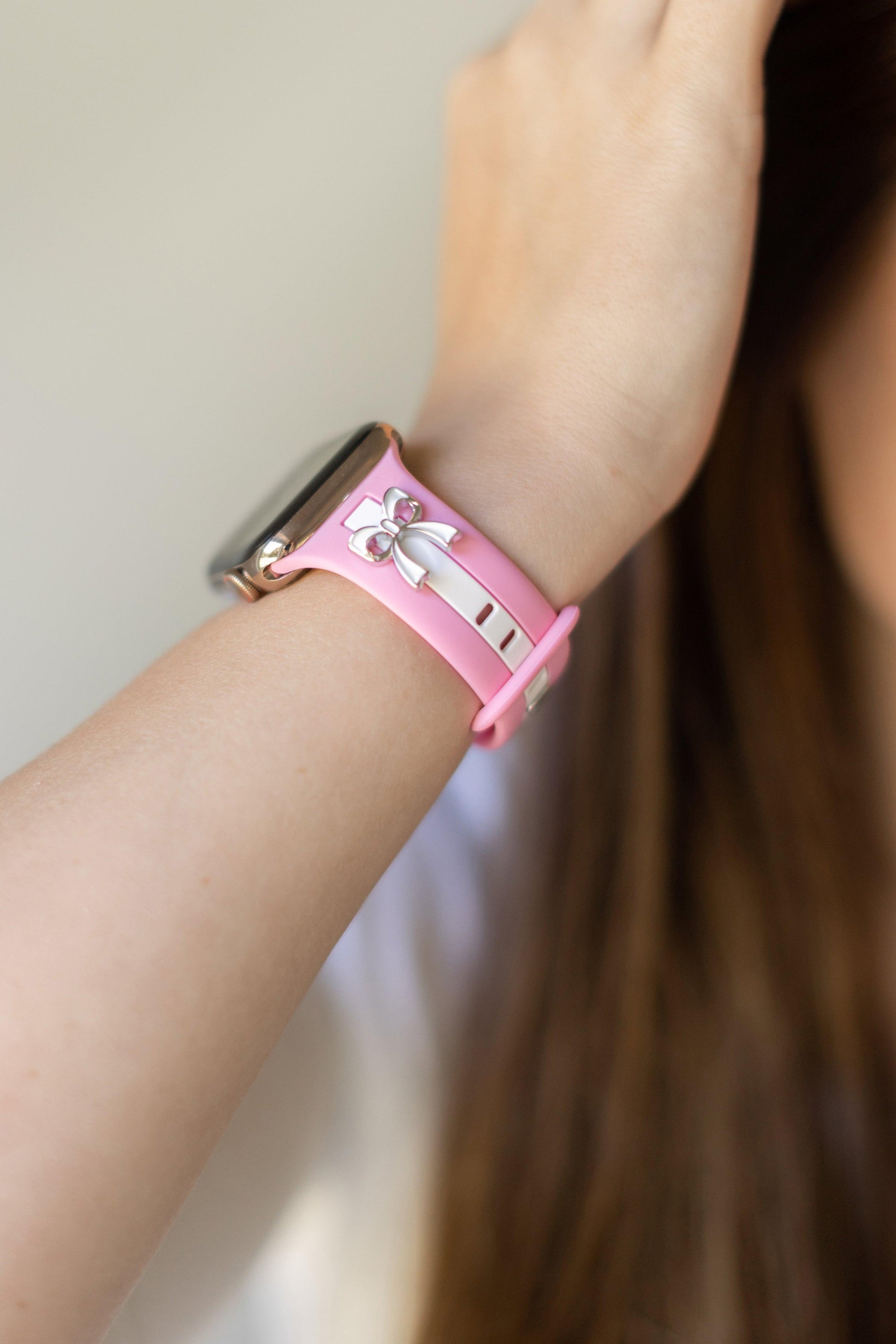 “It Girl” Doll Pink Apple Watch Band - Strawberry Avocados