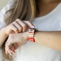 Dear Mama 💌 Red & White Love & Luxe Smart Watch Band