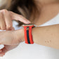 Skye Red & Black Smart Watch Band