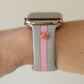 Skye Gray & Pink Smart Watch Band