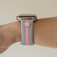 Skye Gray & Pink Smart Watch Band