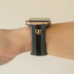 Skye Gray & Black Smart Watch Band