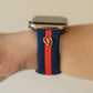 Skye Blue & Red Smart Watch Band