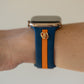 Skye Blue & Orange Smart Watch Band