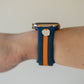 Skye Blue & Orange Smart Watch Band