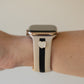 Skye Nude Sand & Black Smart Watch Band