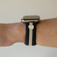 Skye Black & Nude Sand Smart Watch Band