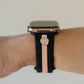 Skye Midnight Black & Pink Smart Watch Band