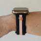 Skye Midnight Black & Pink Smart Watch Band