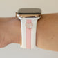 Skye White & Bubblegum Smart Watch Band