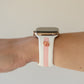 Skye White & Bubblegum Smart Watch Band