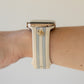 Skye Ivory & Gray Smart Watch Band