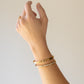 Cassie 2 pc Bracelet Set Gold