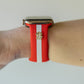 Skye Red & White Smart Watch Band