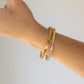 Cassie 2 pc Bracelet Set Gold