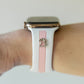 Skye White & Bubblegum Smart Watch Band