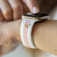 Skye White & Bubblegum Smart Watch Band