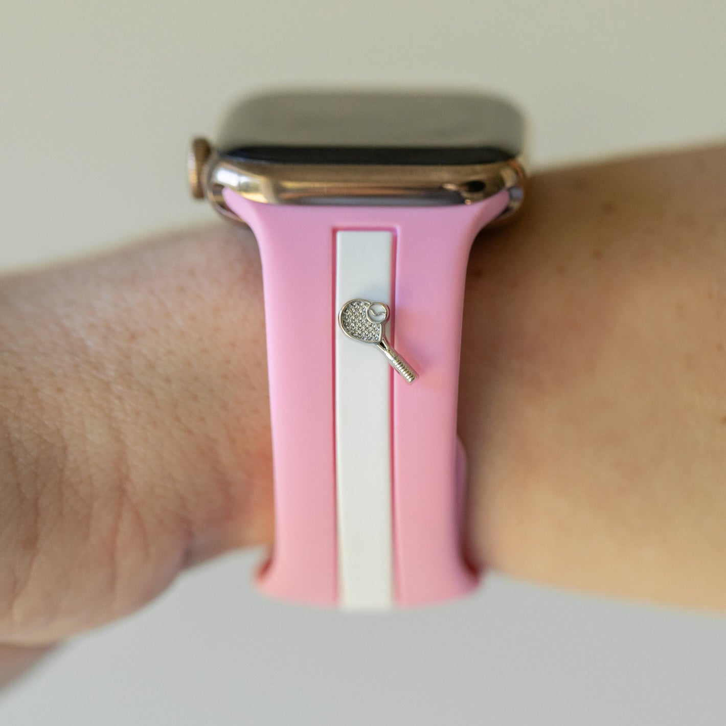 Let's Cause a Racket 🏓 Doll Pink Smart Watch Band