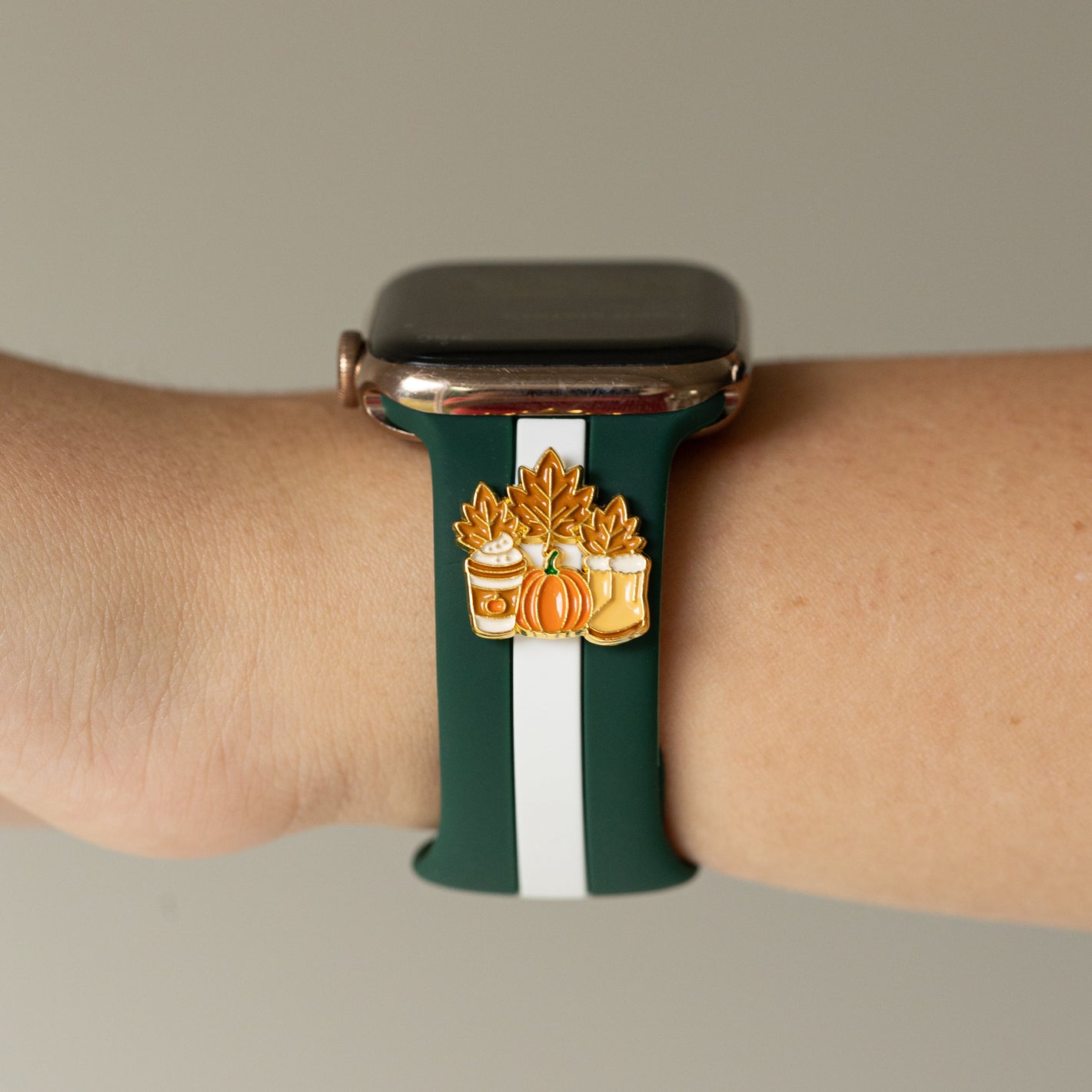 Can You 🐝🍂 It’s Fall Forest Green Watchband