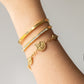 For the Love of Football Bracelet Stack