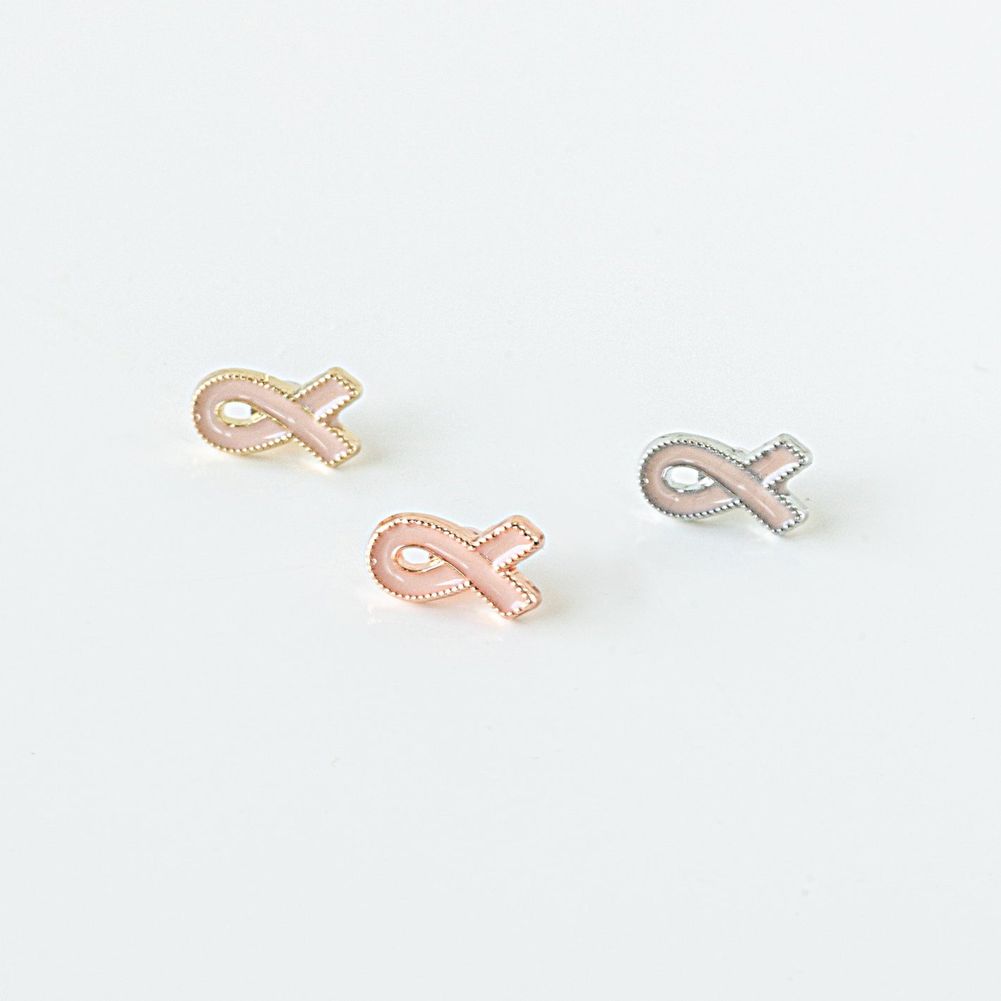 Breast Cancer Awareness Charm Set