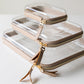 Luxe Zippered Packing Cases Bundle Nude