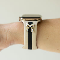 Skye Nude Sand & Black Smart Watch Band