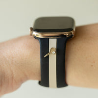 Skye Black & Nude Sand Apple Band