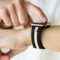 Honey Bee Me Midnight Black & Pink Apple Band