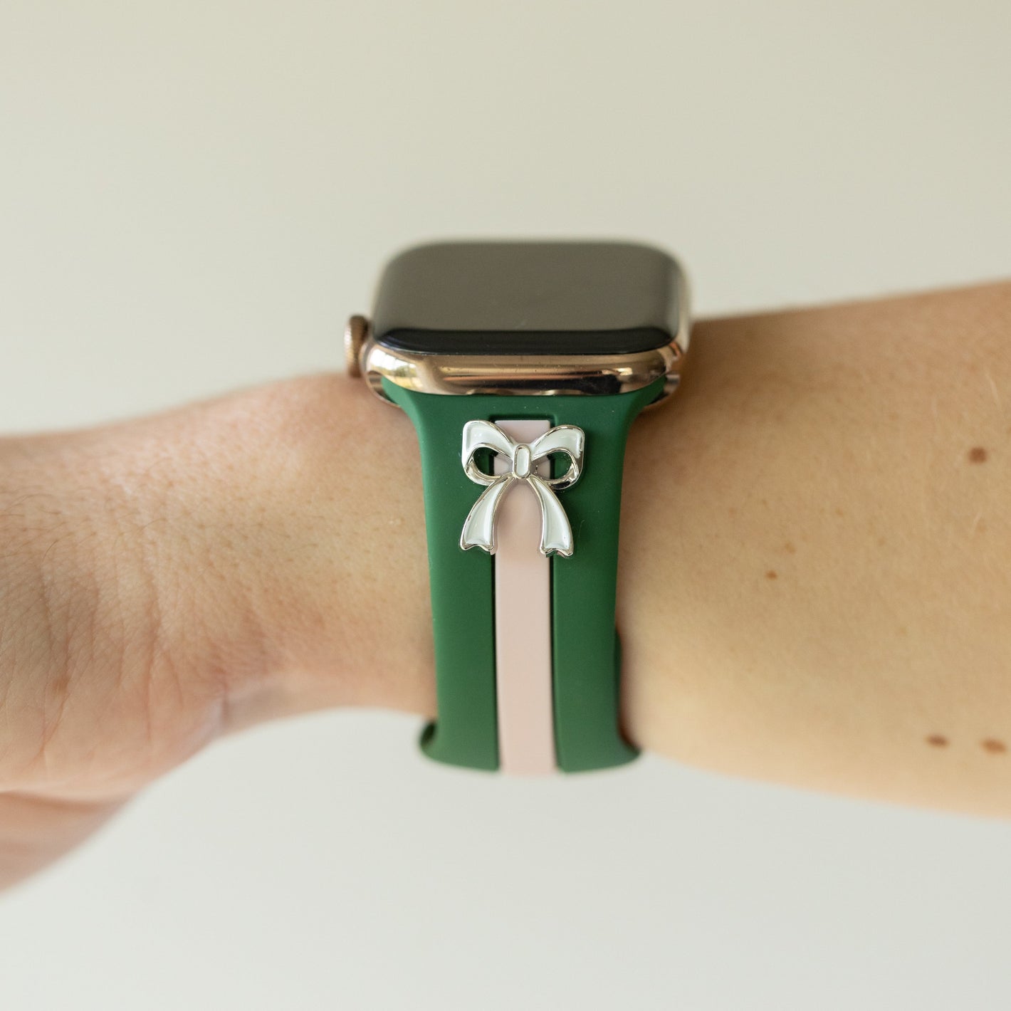 The It Girl Pink and Green Smart Watch Band