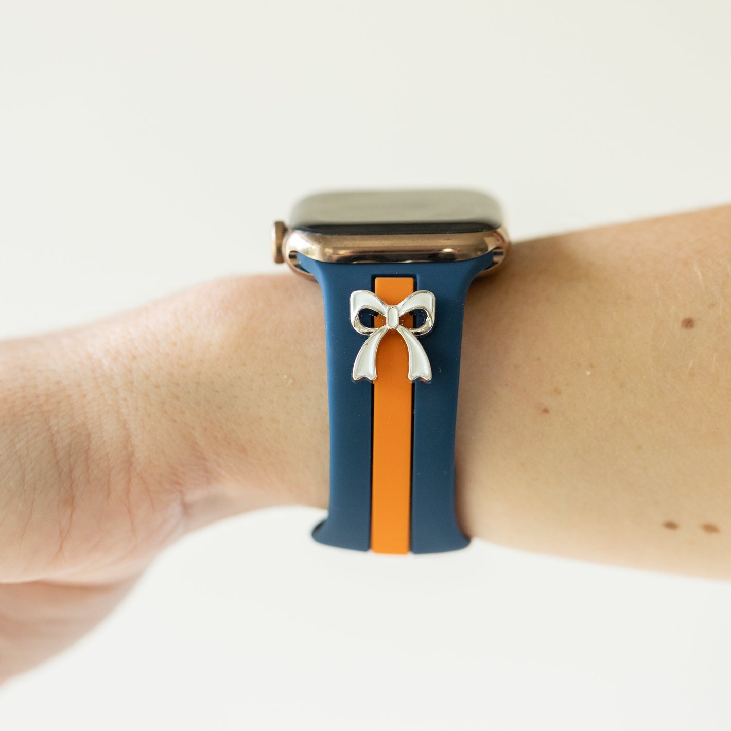 The It Girl Blue & Orange Smart Watch Band