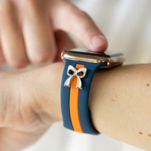 The It Girl Blue & Orange Smart Watch Band