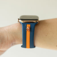 Come Fly With Me✈️ Blue & Orange Smart Watch Band