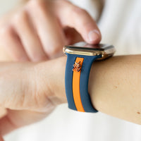 Come Fly With Me✈️ Blue & Orange Smart Watch Band