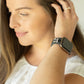 The It Girl Gray and Black Smart Watch Band