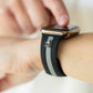 Skye Black & Gray Smart Watch Band