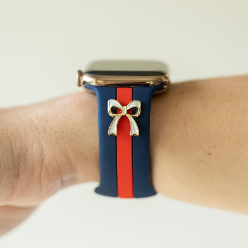 The It Girl Blue and Red Smart Watch Band