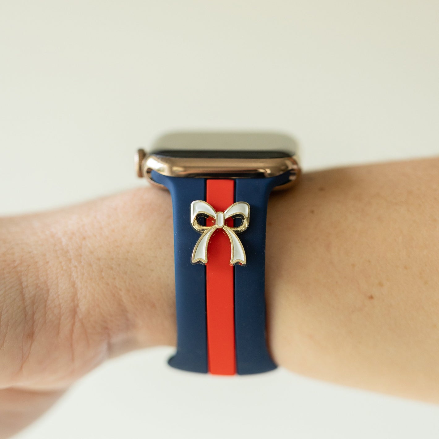 The It Girl Blue & Red Smart Watch Band