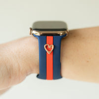 Heart to Love ♡ Blue & Red Smart Watch Band