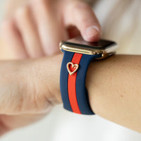 Heart to Love ♡ Blue & Red Smart Watch Band