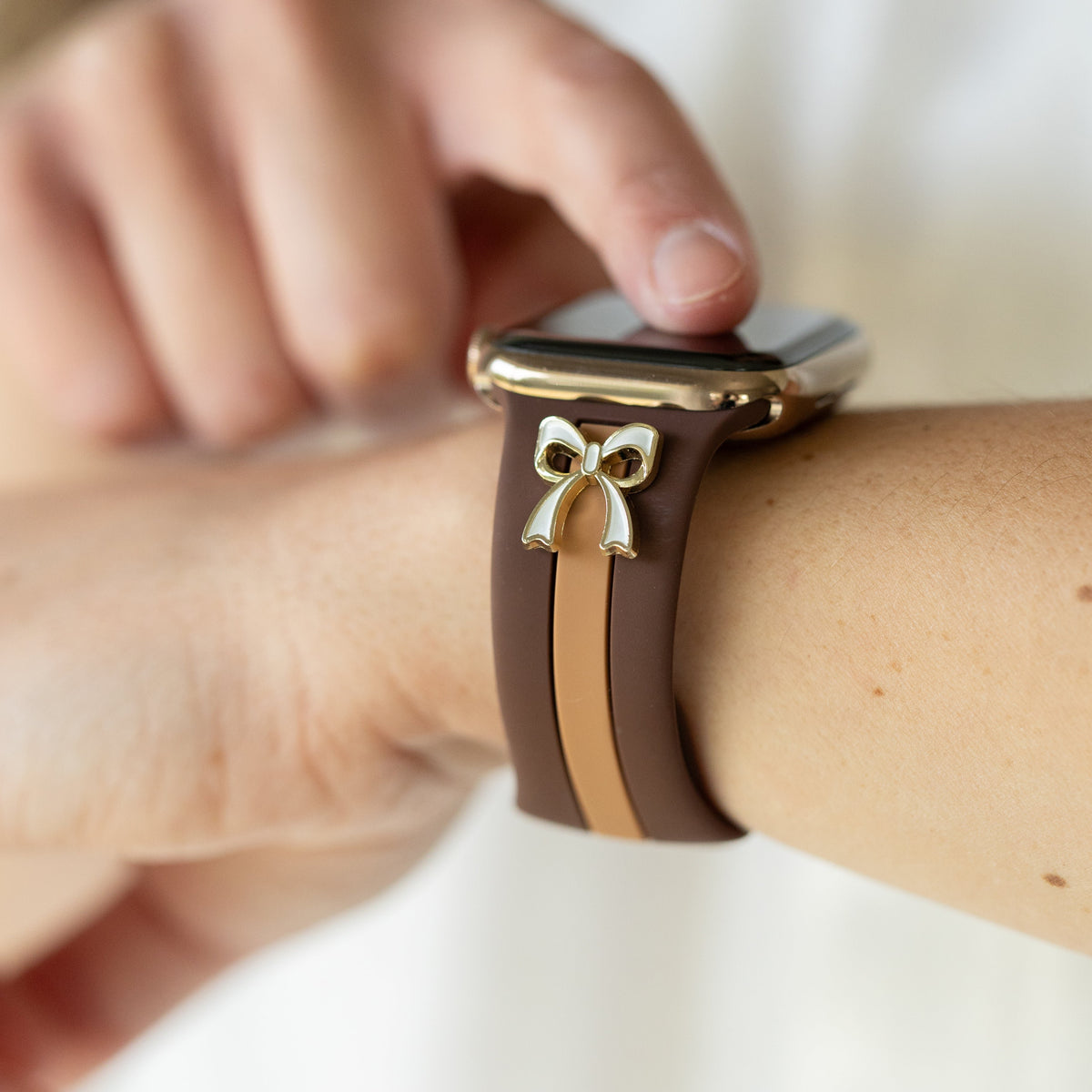 Skye Cocoa & Caramel Smart Watch Band