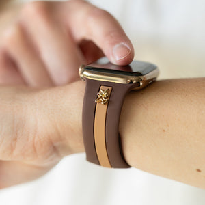 Come Fly With Me✈️ Cocoa & Caramel Smart Watch Band