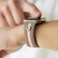 Heart to Love ♡ Mauve and Blush Smart Watch Band