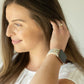 The It Girl Ivory and Gray Smart Watch Band