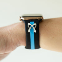 The It Girl Black & Blue Smart Watch Band