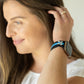 The It Girl Black & Blue Smart Watch Band