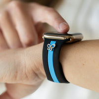 Chasing Butterflies 🦋 Black & Blue Smart Watch Band