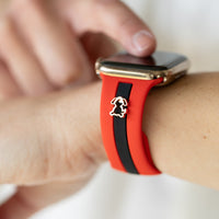 Skye Red & Black Smart Watch Band