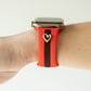 Heart to Love ♡ Red & Black Smart Watch Band